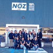 Equipe du magasin NOZ de La Chapelle-Saint-Aubin (72)