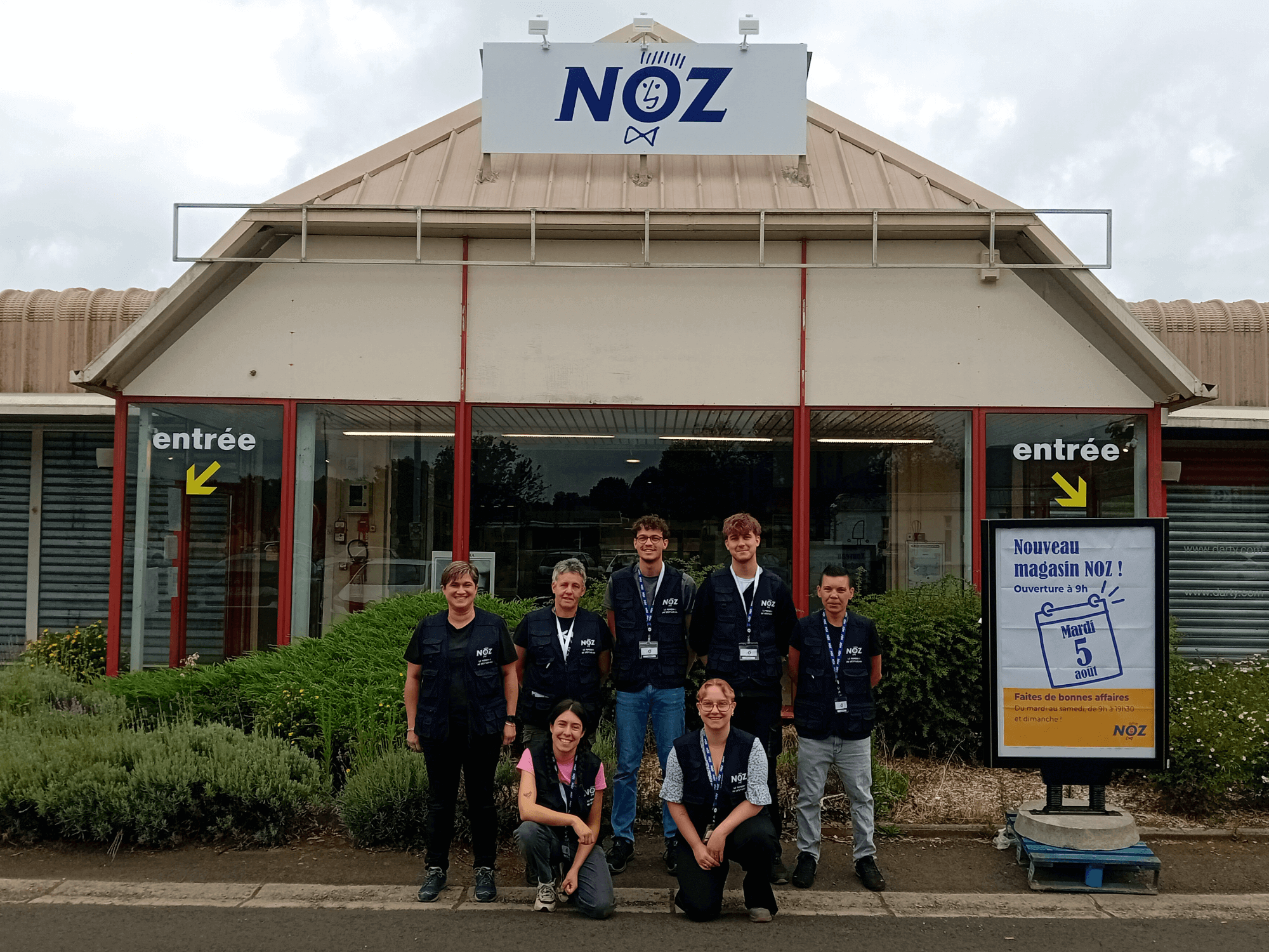 Equipe du magasin NOZ de Mauriac (15)
