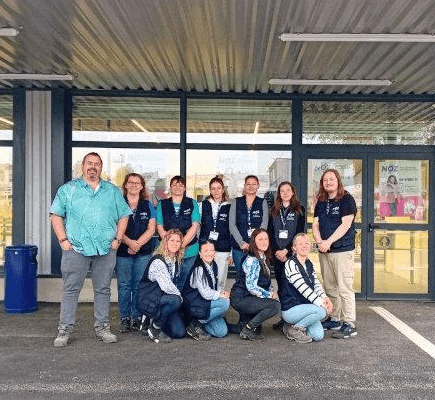 Equipe du magasin NOZ Le Portel (62) !